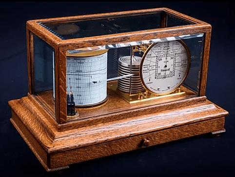 Barograph image - weather link.