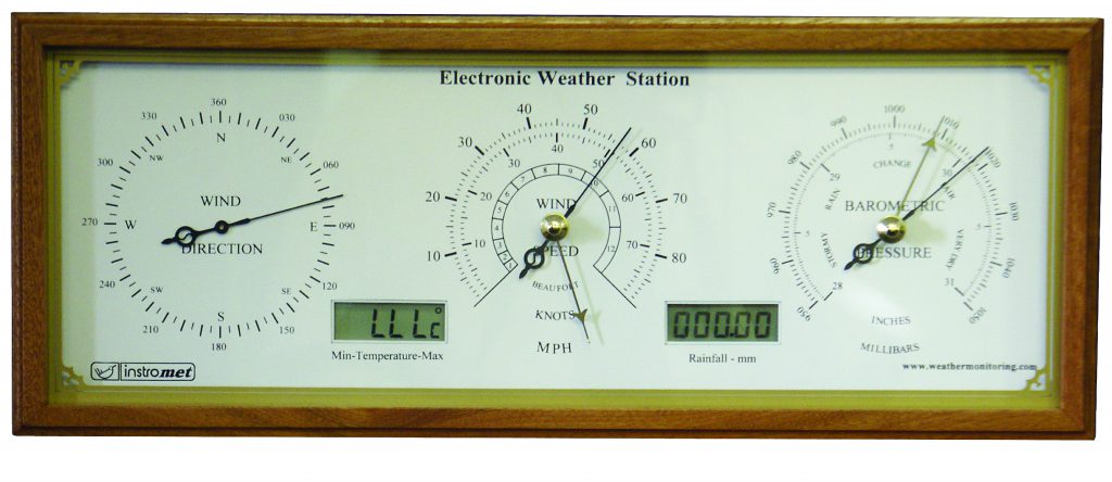 The Climatica Dual weather station display.