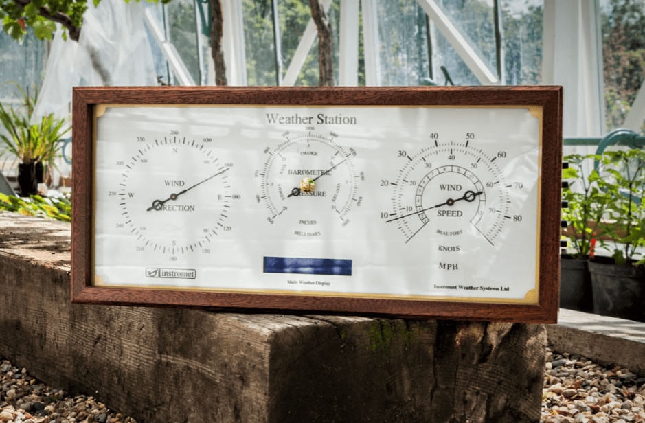 A location image of the Climatica weather station display.