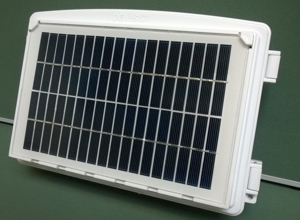 Wind Sensor Wireless Link solar panel